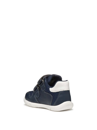 SNEAKERS BAMBINO - GEOX NAVY-BIANCO - B556CA 05410 5