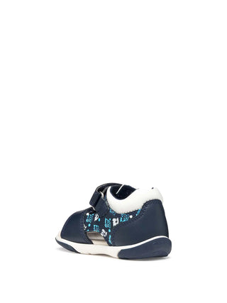 SANDALO BAMBINO - GEOX NAVY-BIANCO - B556EA 05404 3
