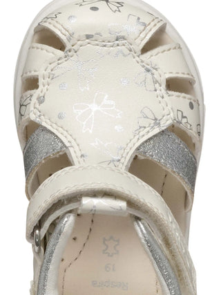 RAGNETTO BAMBINA - GEOX BIANCO-ARGENTO - B556FA 000BC 8