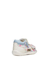 SANDALO BAMBINA - GEOX BIANCO-BLU - B556FC 05404 4