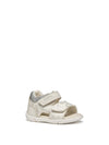 SANDALO BAMBINA - GEOX BIANCO-ARGENTO - B556FD 000BC 2