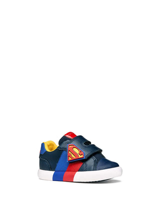 SNEAKERS BAMBINO - GEOX NAVY-ROSSO - B651NA 01054 2