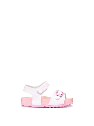 SANDALO BAMBINA - GEOX BIANCO-ROSA - B652RA 000BC 1