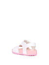 SANDALO BAMBINA - GEOX BIANCO-ROSA - B652RA 000BC 3