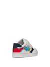 SNEAKERS BAMBINO - GEOX BIANCO-ROSSO - B655LC 000BC 4