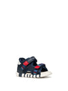 SANDALO BAMBINO - GEOX NAVY-ROSSO - B655PA 0BC14 2