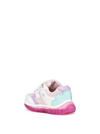 SNEAKERS BAMBINA - GEOX BIANCO-ROSA - B6561A 002AS 3