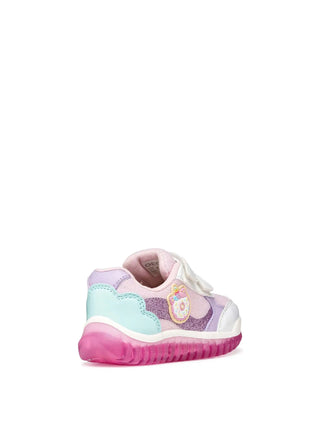 SNEAKERS BAMBINA - GEOX BIANCO-ROSA - B6561A 002AS 4