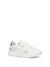 SNEAKERS DONNA - GEOX BIANCO-ARGENTO - D56YNE 0BCBN 2