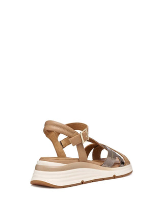 SANDALO DONNA - GEOX BEIGE - D650JA 0CD54 4