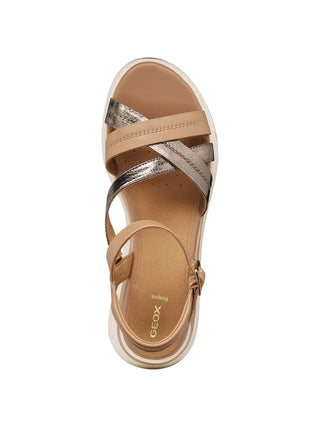 SANDALO DONNA - GEOX BEIGE - D650JA 0CD54 5