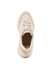 SNEAKERS DONNA - GEOX BEIGE-ORO - D651FB 09BBN 4