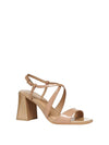 SANDALO DONNA - GEOX MARRONE - D652KA 00066 2