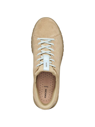 DAMEN-SNEAKER - GEOX CREME - D657SC 022BC 5