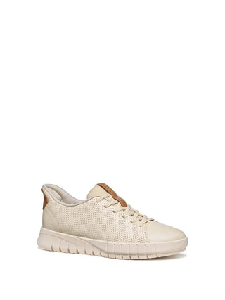 DAMEN-SNEAKER - GEOX BEIGE - D657SC 09BBC 2