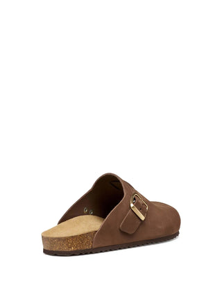 SABOT DONNA - GEOX MARRONE - D65LSA 00032 4