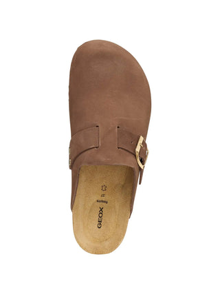 SABOT DONNA - GEOX MARRONE - D65LSA 00032 5