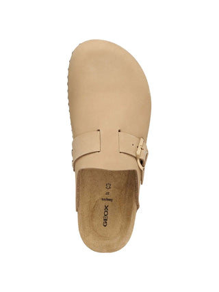 SABOT DONNA - GEOX TAUPE - D65LSA 00032 5