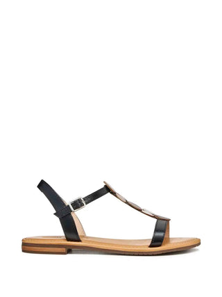 SANDALO DONNA - GEOX NERO - D65LXE 0N61J 1