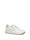 SNEAKERS DONNA - GEOX BIANCO-ORO - D65NQB 05411 2