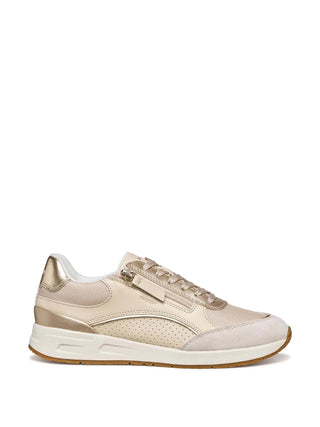 DAMEN-SNEAKER - GEOX BEIGE-GOLD - D65NQB 054AC 1