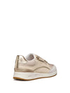 DAMEN-SNEAKER - GEOX BEIGE-GOLD - D65NQB 054AC 4