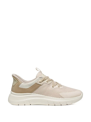 SNEAKERS DONNA - GEOX CREMA - D670JB 01402