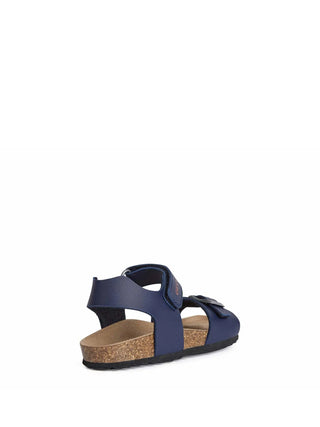 SANDALO RAGAZZO - GEOX NAVY-ROSSO - J028LB 00054 4