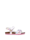 SANDALO RAGAZZA - GEOX BIANCO-ROSA - J158MC 000FC 1
