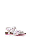 SANDALO RAGAZZA - GEOX BIANCO-ROSA - J158MC 000FC 2