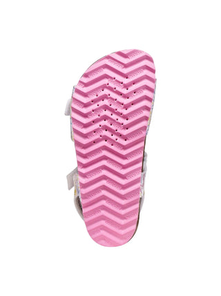 SANDALO RAGAZZA - GEOX BIANCO-ROSA - J158MC 000FC 6