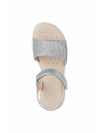 SANDALO RAGAZZA - GEOX ARGENTO - J256EB 0NFEW 5