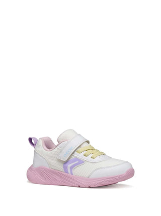 SNEAKERS RAGAZZA - GEOX BIANCO-ROSA - J36FWB 01454 2