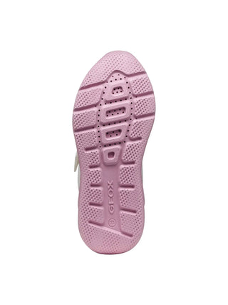 SNEAKERS RAGAZZA - GEOX BIANCO-ROSA - J36FWB 01454 6