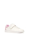 Mädchen-Sneaker - Geox Weiß-Rosa - J36LRA 054BJ 2