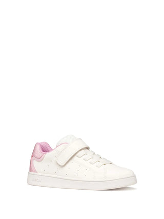 Mädchen-Sneaker - Geox Weiß-Rosa - J36LRA 054BJ 2
