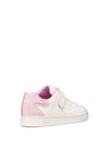 Mädchen-Sneaker - Geox Weiß-Rosa - J36LRA 054BJ 4