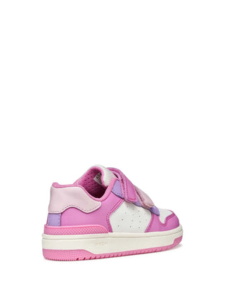 Jungen-Sneaker – GEOX Rosa-Lila – J45HXB 000BC 4