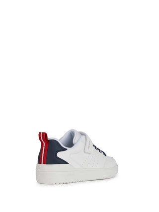 SNEAKERS RAGAZZO - GEOX BIANCO-NAVY - J45LQA 05411 4