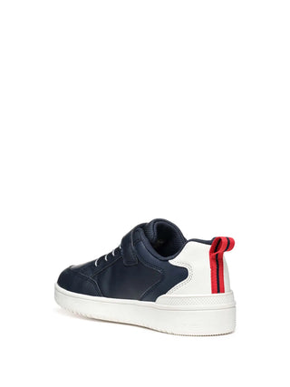 Jungen-Sneaker - Geox Marineblau-Weiß - J45LQA 05411 3