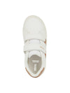 SNEAKERS RAGAZZA - GEOX BIANCO-ROSA - J45LRA 000BC 5