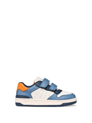 SNEAKERS RAGAZZO - GEOX BIANCO-BLU - J46LQA 000BC