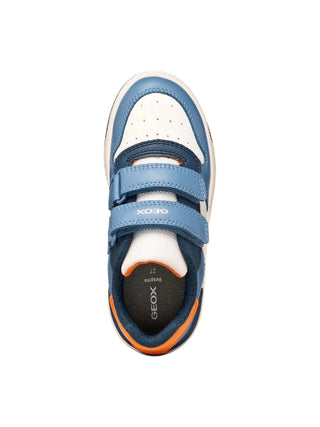 SNEAKERS RAGAZZO - GEOX BIANCO-BLU - J46LQA 000BC 5