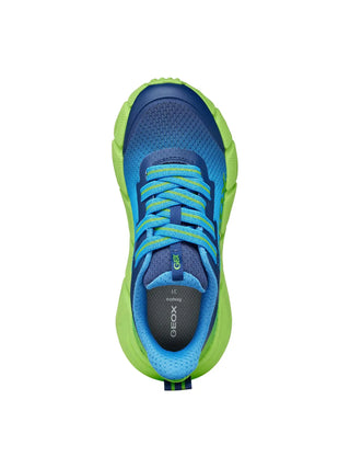 SNEAKERS RAGAZZO - GEOX BLU-VERDE - J46N1A 02A9J 5