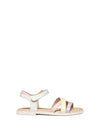 SANDALO RAGAZZA - GEOX BIANCO-LILLA - J5235D 000BC 1