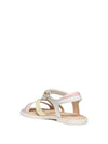 SANDALO RAGAZZA - GEOX BIANCO-LILLA - J5235D 000BC 3
