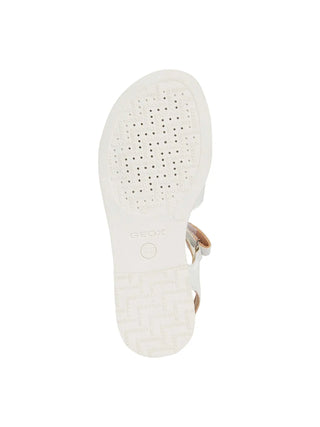 SANDALO RAGAZZA - GEOX BIANCO - J5235D 00254 6