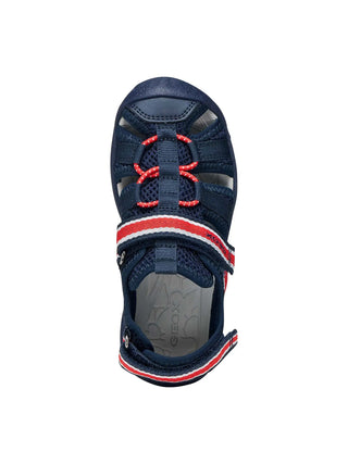 RAGNETTO RAGAZZO - GEOX NAVY-ROSSO - J555XA 01454 5