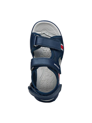 SANDALO RAGAZZO - GEOX NAVY-ROSSO - J555XB 01454 5