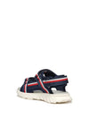 SANDALO RAGAZZO - GEOX NAVY-ROSSO - J55F1C 01511 3